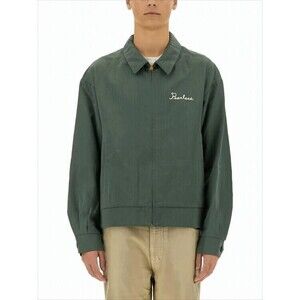 Visvim Boxy Cropped Jacket With Classic Collar And Embroidered Detail - NWT